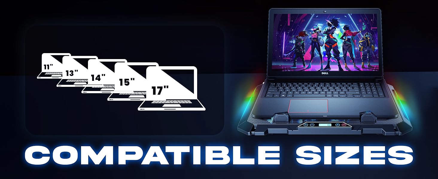 KLIM V8 Laptop Cooling Pad
