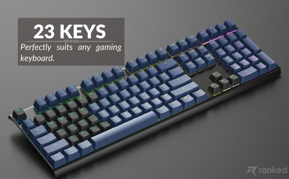 Ranked 23 Rubber Keycaps for ultimate grip