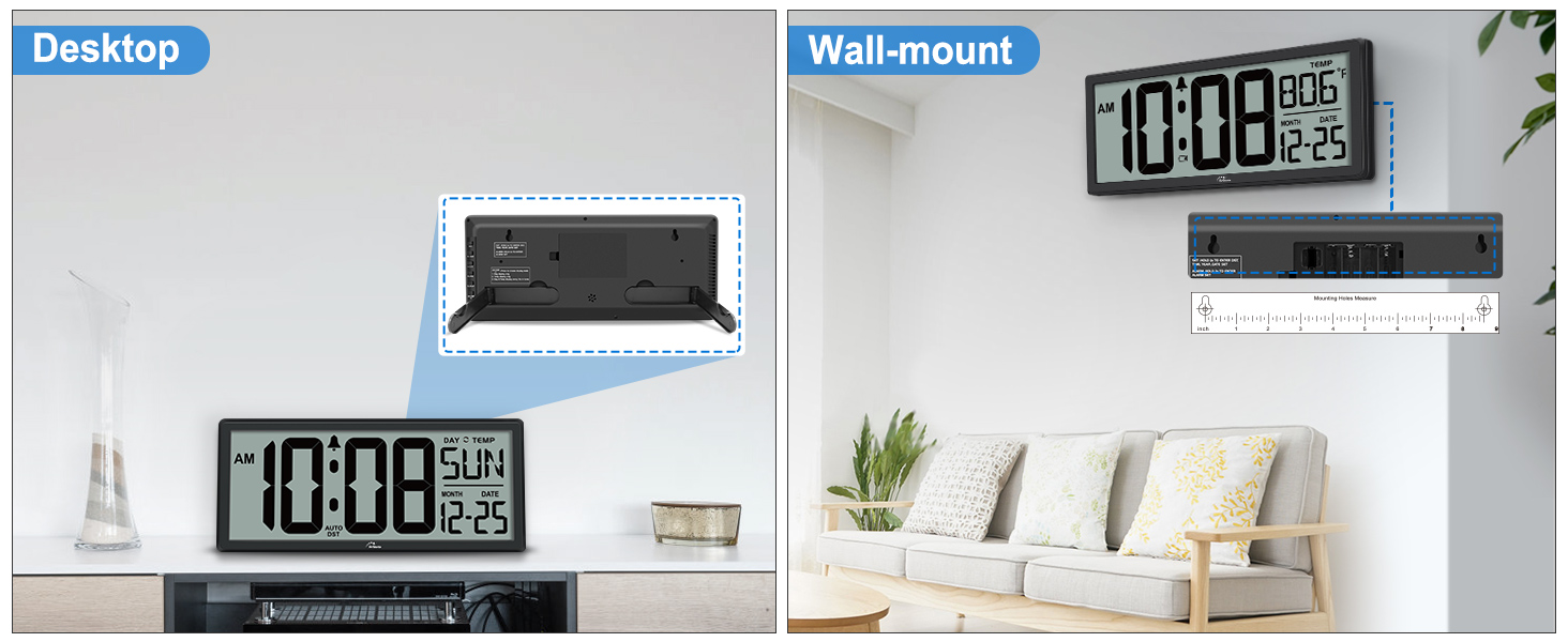 DIGITAL WALL CLOCK