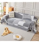 HAOMAIJIA Non Slip Couch Cover Sofa Covers for 3 Cushion Couch Washable sectional Couch Covers fo...