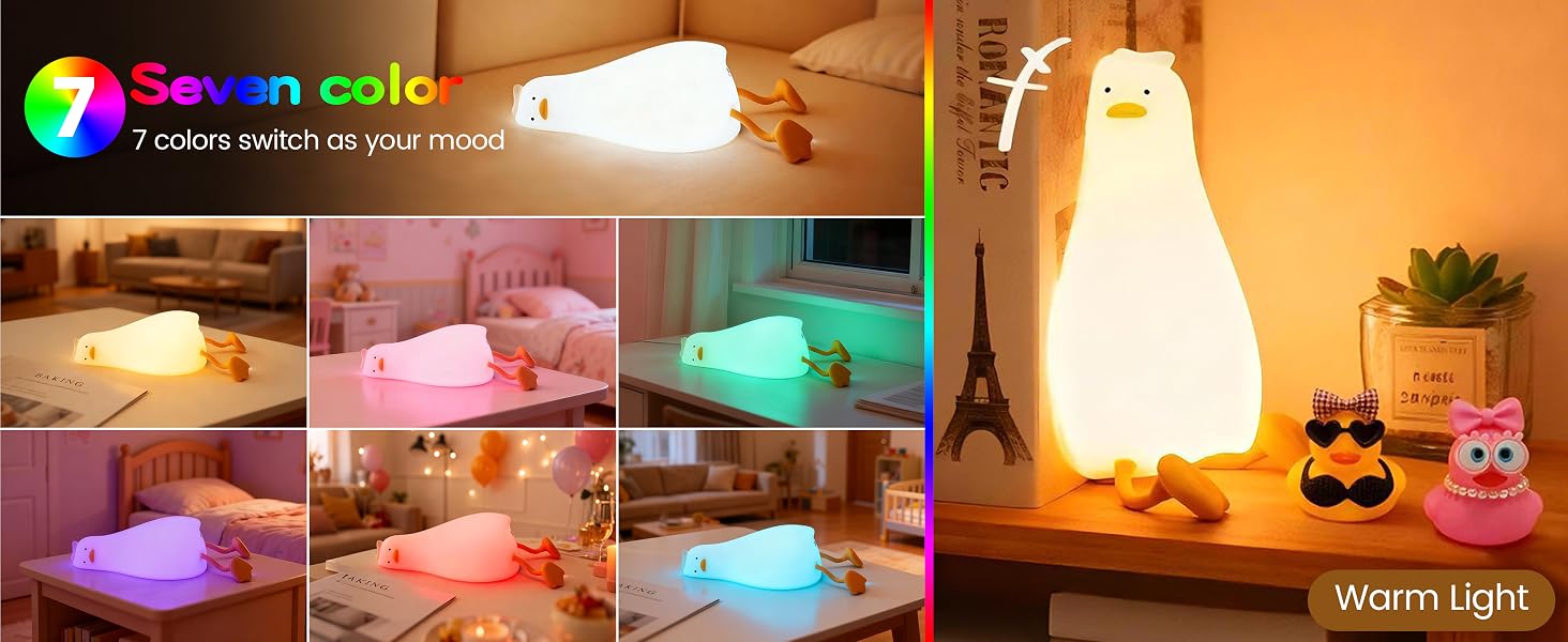 duck night light