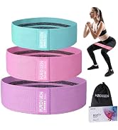 Resistance Bands for Working Out, Exercise Workout Bands for Women & Men, 3 Levels Elastic Stretc...