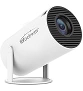 Woopker HY300 PRO 4K Mini Projector with WiFi and Bluetooth, Portable Projector 4K 1080P Support,...