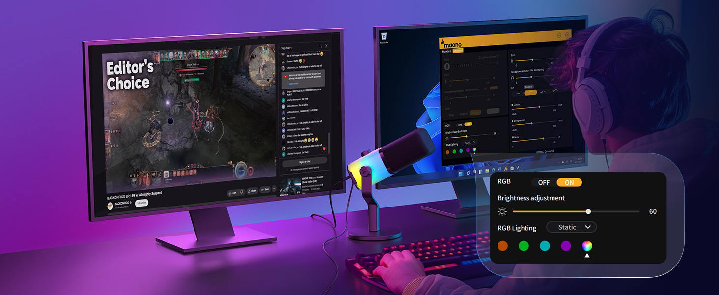 USB Gaming Microphone