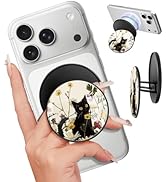 Kidcube Magnetic Phone Grip Compatible with Magsafe - Cell Phone Grip Stand Magnetic Ring Holder ...