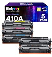 E-Z Ink Compatible 410A Toner Cartridge Replacement for HP 410A 410X 410 CF410A CF411A CF412A CF4...