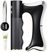 Heated Muscle Scraper Tool –Electric Fascia Knife Massager Heating and Vibration, Muscle Scraper ...