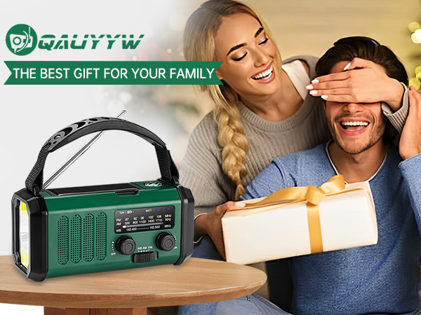 QAUYYW hand crank radio 10000