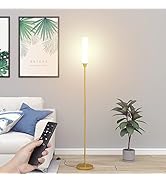 Nukanu Floor Lamp with Remote Control,Bright Floor Lamps for Living Room/Bedroom/Office, Stepless...