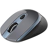 cimetech Wireless Mouse, 2.4G Wireless Ergonomic Optical Mouse, Slim Silent Mouse with USB Receiv...