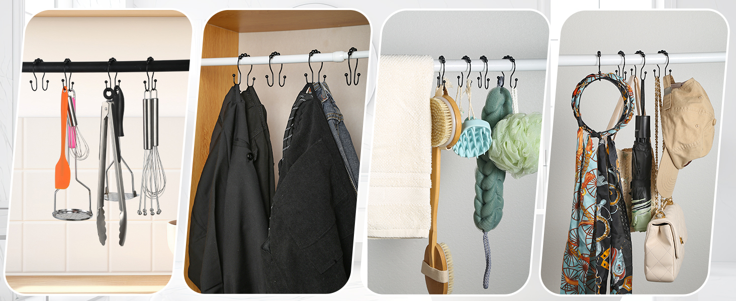 shower curtain hooks rust proof metal shower curtain rings