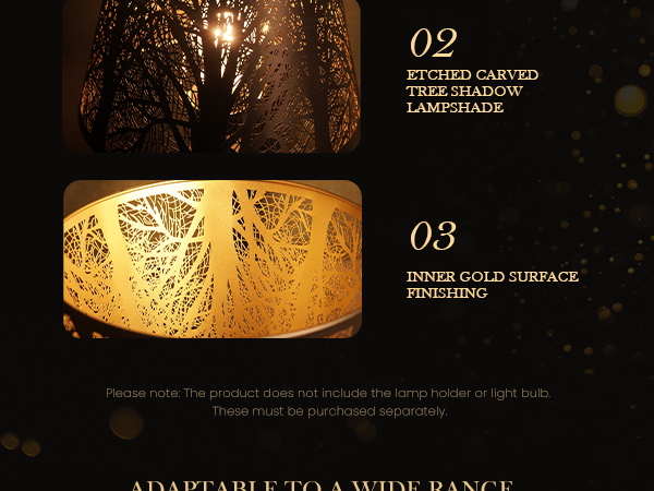 metal lampshade