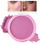 HHLTOH Purple Single Matte lavender for Face Cheeks blush, Orchid Cream Bright Blushes Makeup Pal...