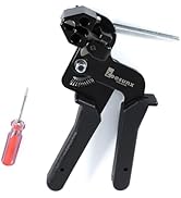 ZOOSUNX Metal Zip Ties Tool, Stainless Steel Cable Tie Gun, Use for Cutting and Fastening up to 1...