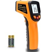Ketotek Digital Infrared Thermometer Temperature Gun -58°F to 1112 °F(-50°C to 600°C) Handheld No...