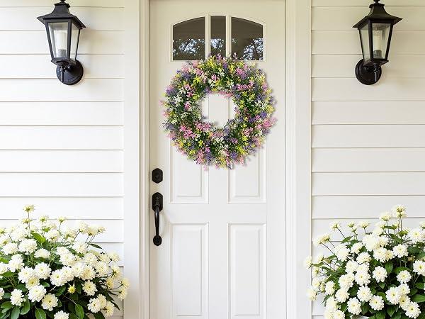 green wreath