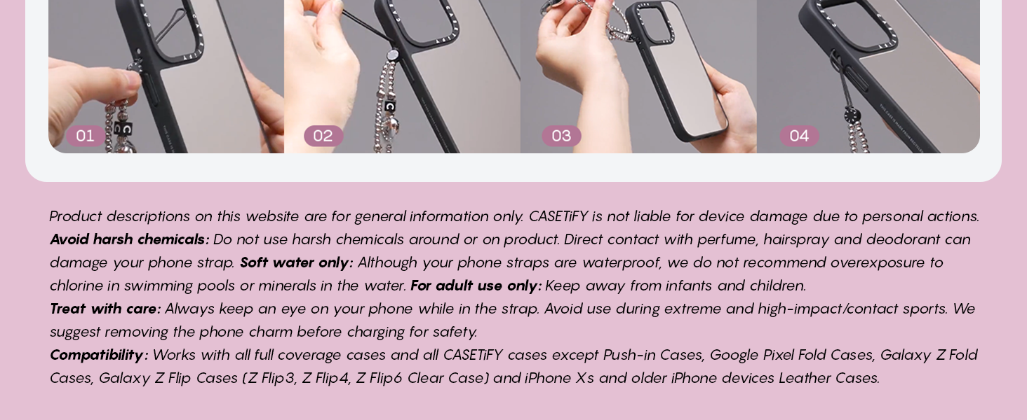 CASETiFY Flower Phone Charm