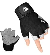 WESTWOOD FOX Gym Gloves Fitness Training Anti Slip Shock-Absorbing Weight Lifting Gloves Padded G...