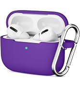 JTOMEI for AirPods Pro 2nd 1st Generation Case Cover with Keychain, Protective Soft Silicone Skin...