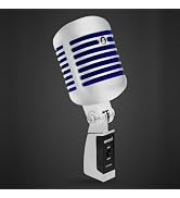 5 CORE Classic Retro Microphone Dynamic (All Metal Body) Old Vintage Style Unidirectional Cardioi...