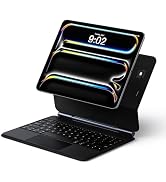 runelk Keyboard Case for iPad Pro 11-inch (M4 2024 / M5 2025), Magic-Style Magnetic Keyboard Case...