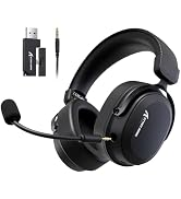 ATTACK SHARK L30PRO Wireless Gaming Headset,7.1 Surround Sound, 50mm Drivers,20ms Low Latency,Det...