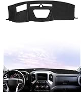 Dash Cover Fit for 2019-2022 2023 2024 2025 Chevrolet Chevy Silverado 1500 2500HD 3500HD, 2019-20...