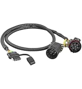Oyviny Replacement for 55384 USCAR 7-Pin to 4-Pin Trailer Wiring Harness for Installing Tailgate ...
