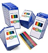 Color Swell Bulk Colored Pencil Packs 30 Sets 12 Count Assorted Vibrant Pre-Sharpened Colors 360 ...
