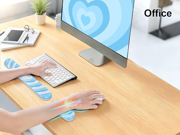 keyboard wrist rest cute