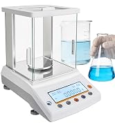 0.0001g x 220g Lab Digital Analytical Balance 0.1mg/220g Digital Scale Precision Weighing Accurac...