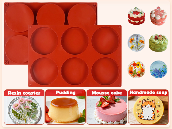 round silicone mold