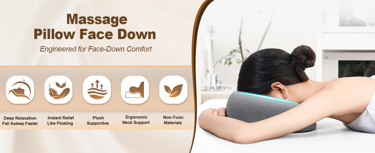 massage headrest for bed
