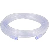 Mars Wellness Oxygen Tubing - Premium Clear Crush Resistant Oxygen Tubes - 7 Foot - 3 Tubes