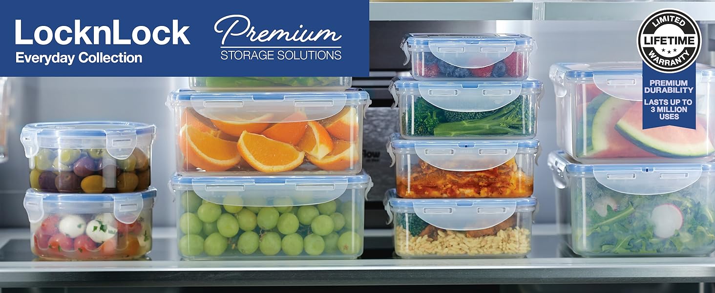 LocknLock Everyday Storage Collection containers