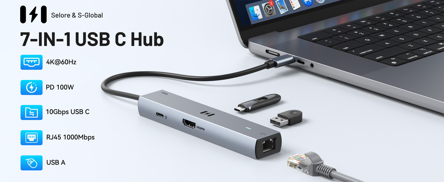 usb c hub 6006