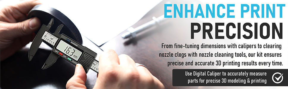 3D Printer Tool Kit Essential - 55Pcs