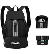 YEEKORO Soccer Backpack Multifunctional Sport Gym Bags Lightweight Soccer Bag with Dry-wet Separa...