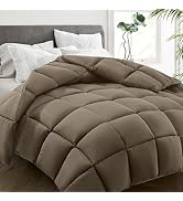 HYLEORY All Season Queen Size Bed Comforter - Cooling Down Alternative Quilted Duvet Insert with ...