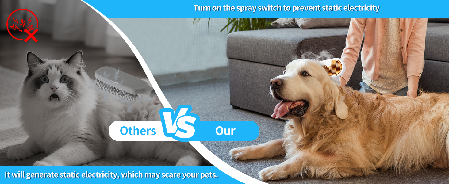 Pet Steam Brush