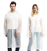 white adult raincoat