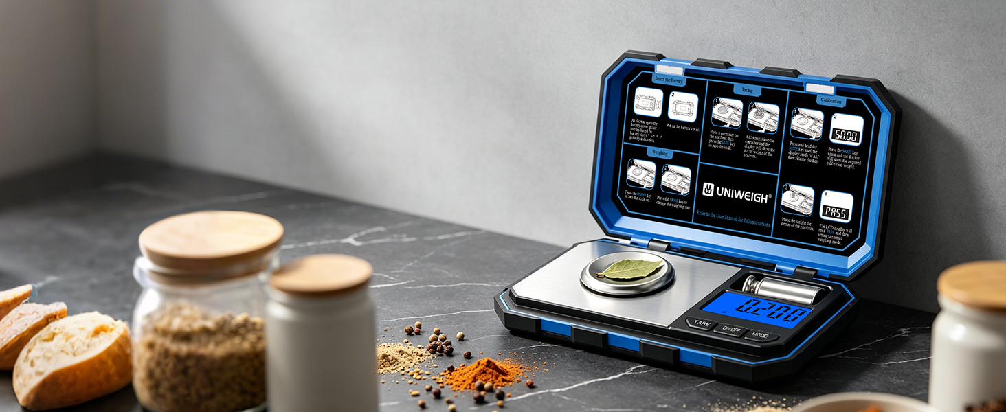 mg scale for weighing powders