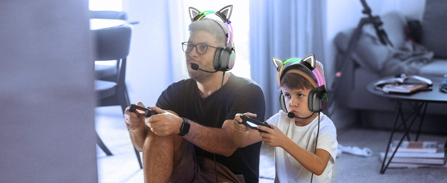 Gaming Headset for pc, laptop,desktops,ps4,ps5,ninetendo switch, xbox one