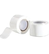 PackYard Self Fusing Silicone Tape 2 Rolls 1 in x 5' White Waterproof Rubber Leak Proof Sealing R...