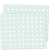2000 Pack, Clear Hole Reinforcement Stickers, Transparent - 0.25"