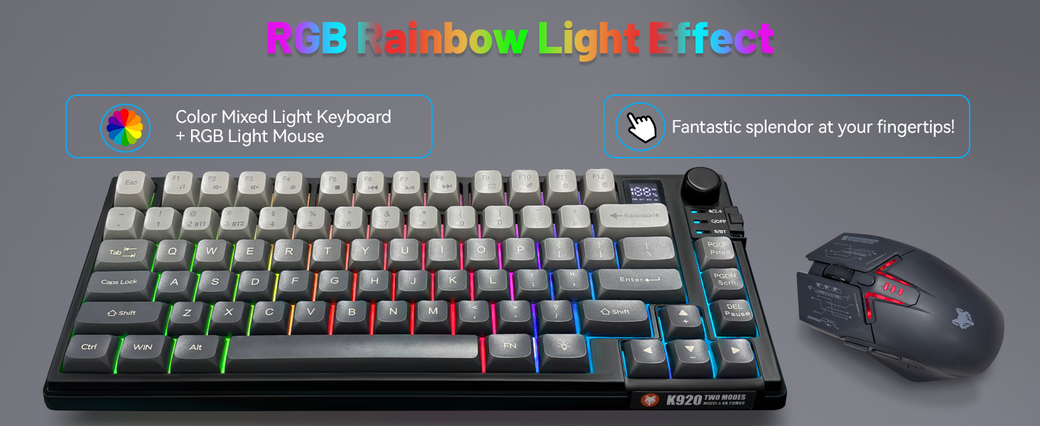 RGB Rainbow Light Effect
