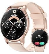 Parsonver Smart Watch for Women(Answer/Make Calls), 5ATM Waterproof Swimming Monitor, 44mm HD Scr...