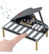 MIOYOOW DIY Electronic Piano Soldering Practice Kit, 7 Keys Mini Musical Instrument Solder Projec...