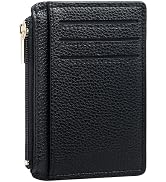 Tipmile Credit Card Holder for Women Slim Minimalist Front Pocket RFID Blocking Wallet Small Comp...