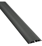 D-Line 6ft Floor Cord Cover, Floor Cable Protector, Extension Cord Cover, Protect Wires & Prevent...